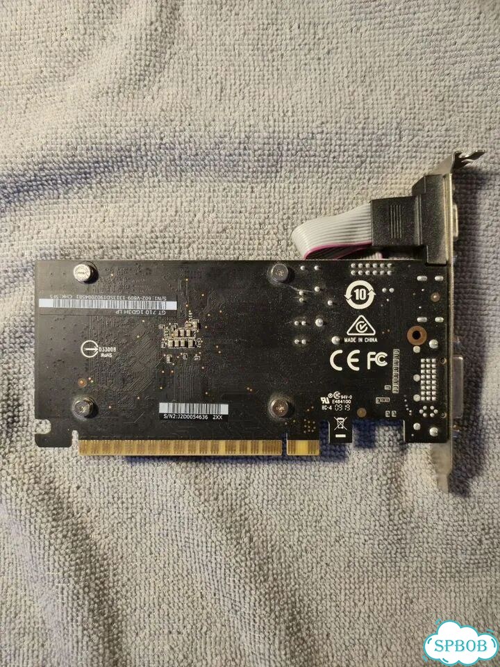 Видеокарта MSI GeForce GT 710 1GB LP (Бесшумная) фото 3