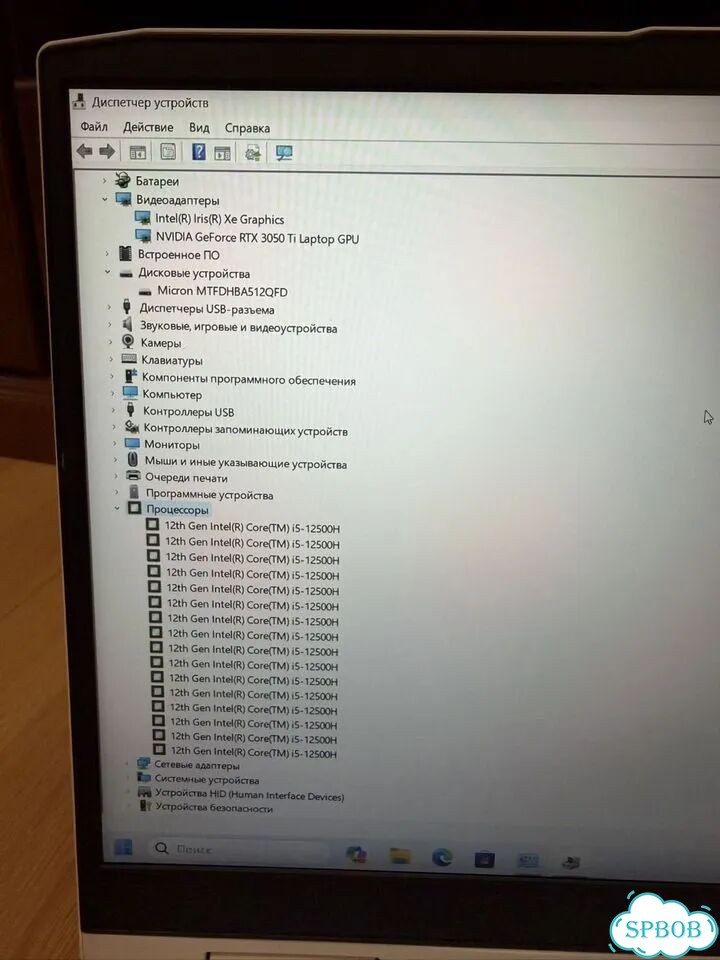 Lenovo как новый RTX 3050 Ti/i5-12500H/16Gb/SSD512 фото 5