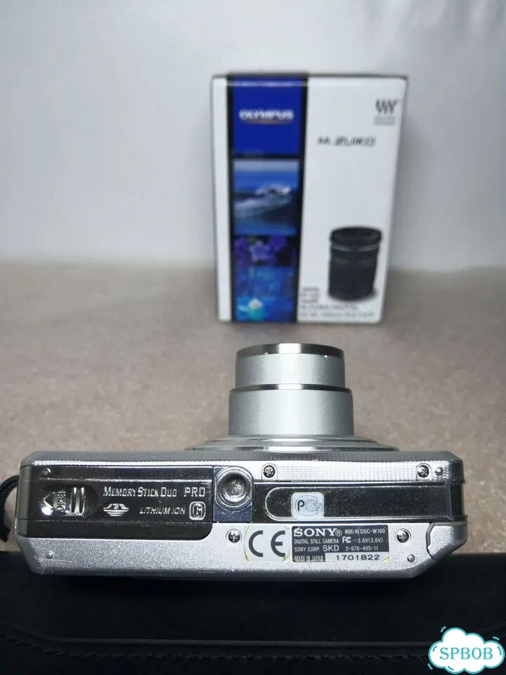 Sony Cyber-Shot W100+Сумка+1гб+З/устр.+ фото 5