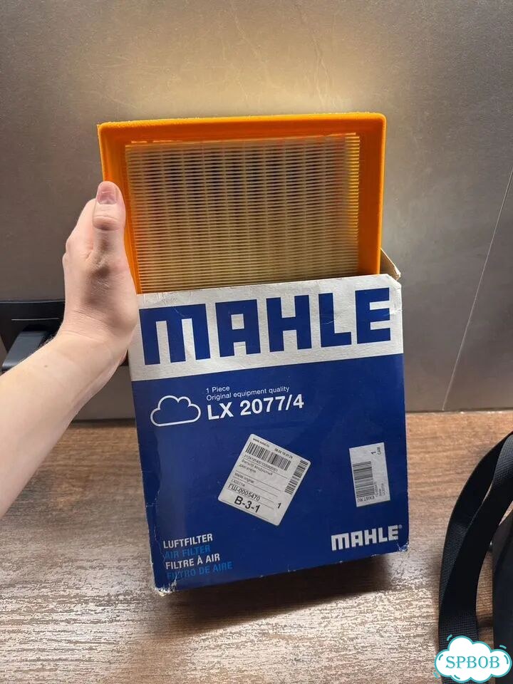 LX 2077/4 mahle воздушний фильтр двигателя фото 1