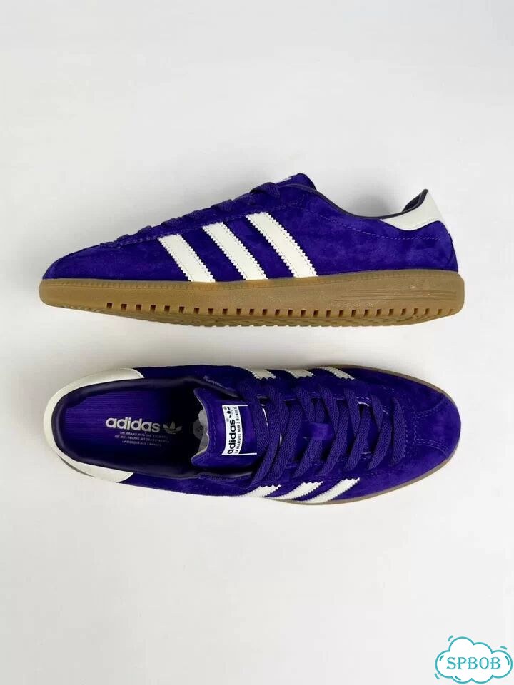 Adidas Bermuda Purple White фото 2