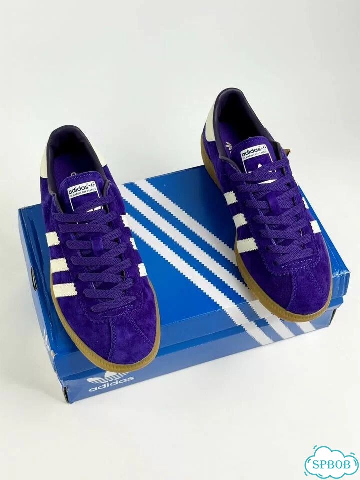 Adidas Bermuda Purple White фото 3