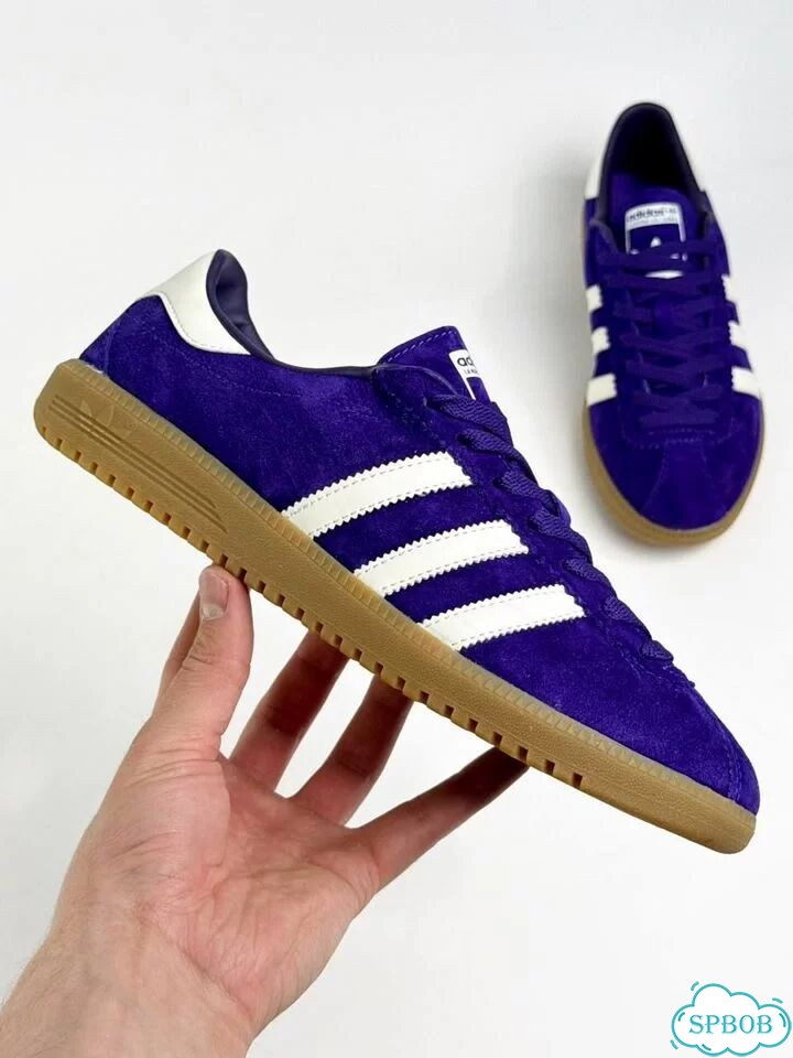 Adidas Bermuda Purple White фото 4