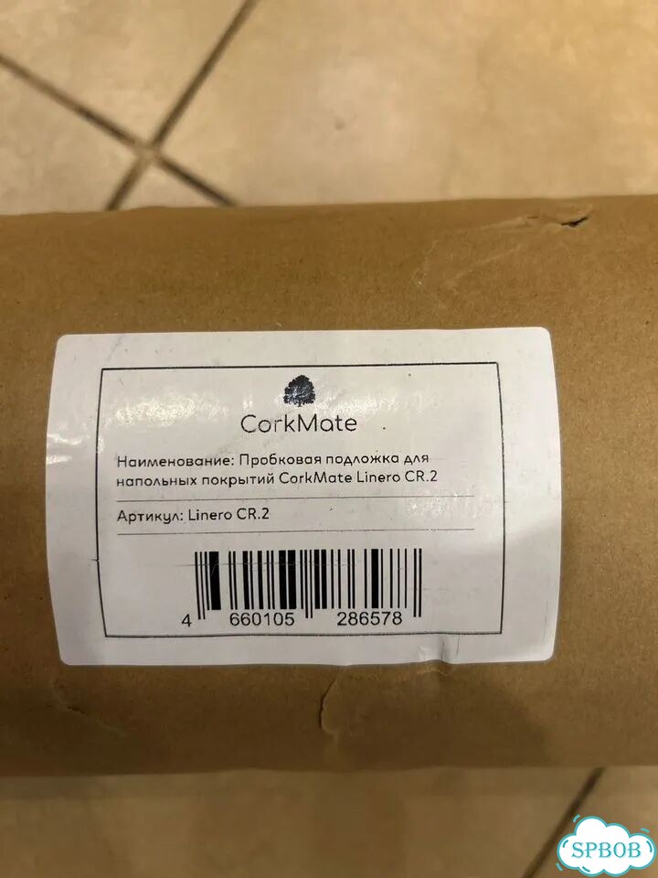 Пробковая подложка 2 мм Cork Mate Linero фото 1