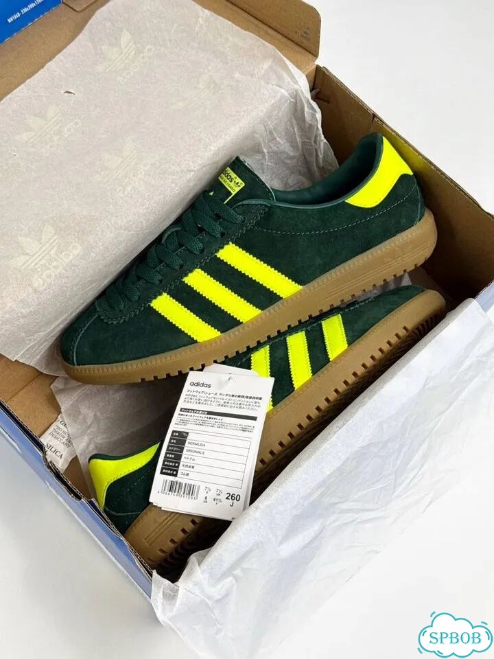 Adidas Bermuda Green Yellow фото 4