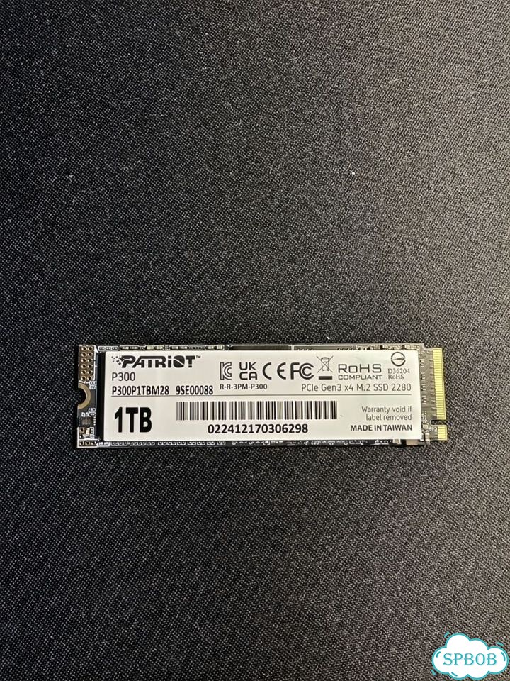 SSD Patriot P300 1TB фото 1