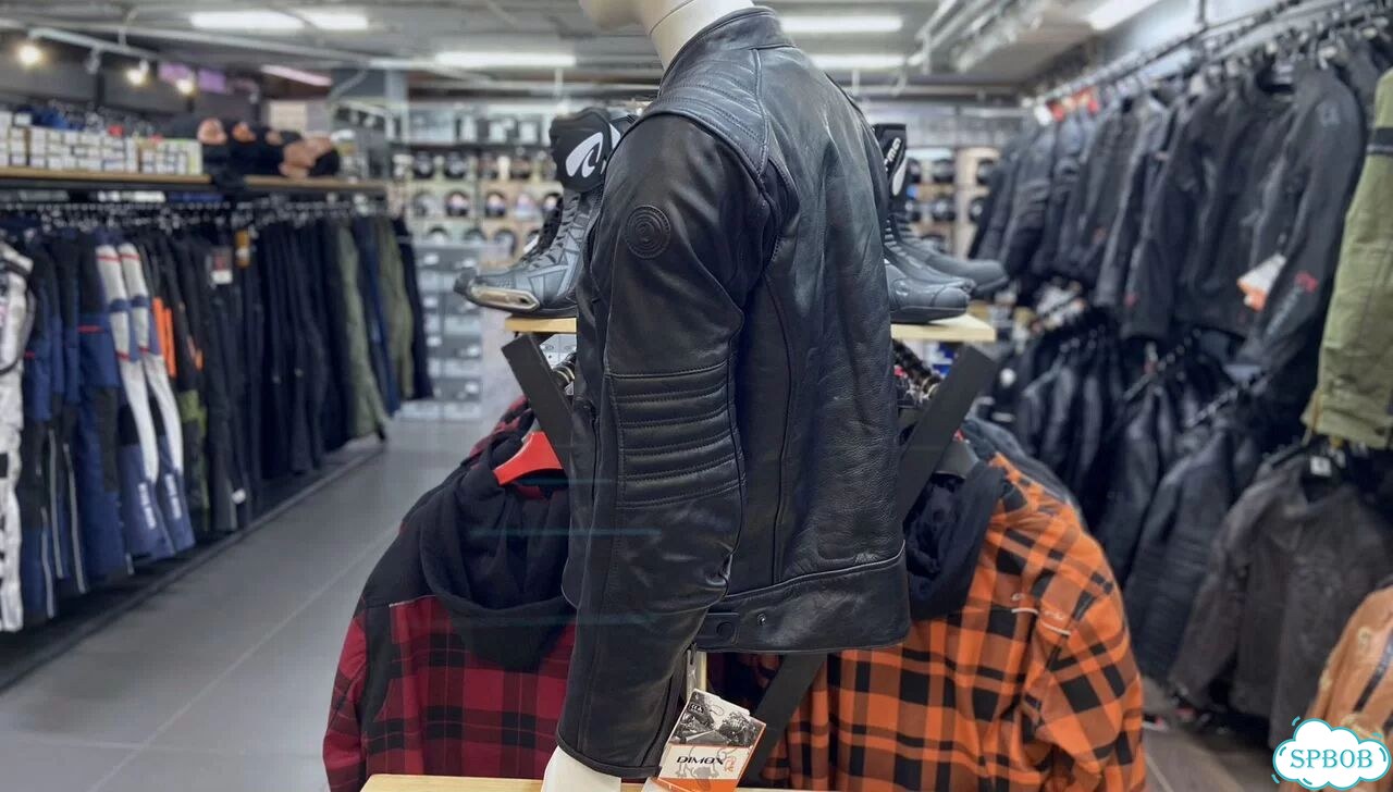 Мотокуртка dimox slayer mens кожа муж фото 5
