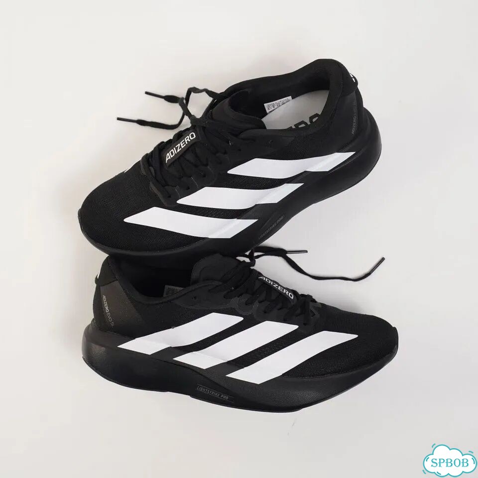 Adidas Adizero Evo SL Black White фото 3