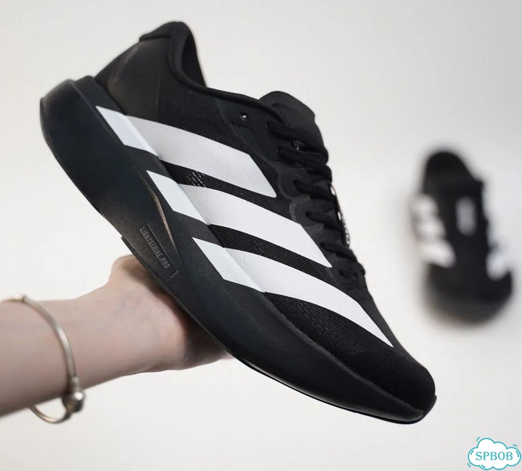 Adidas Adizero Evo SL Black White фото 6