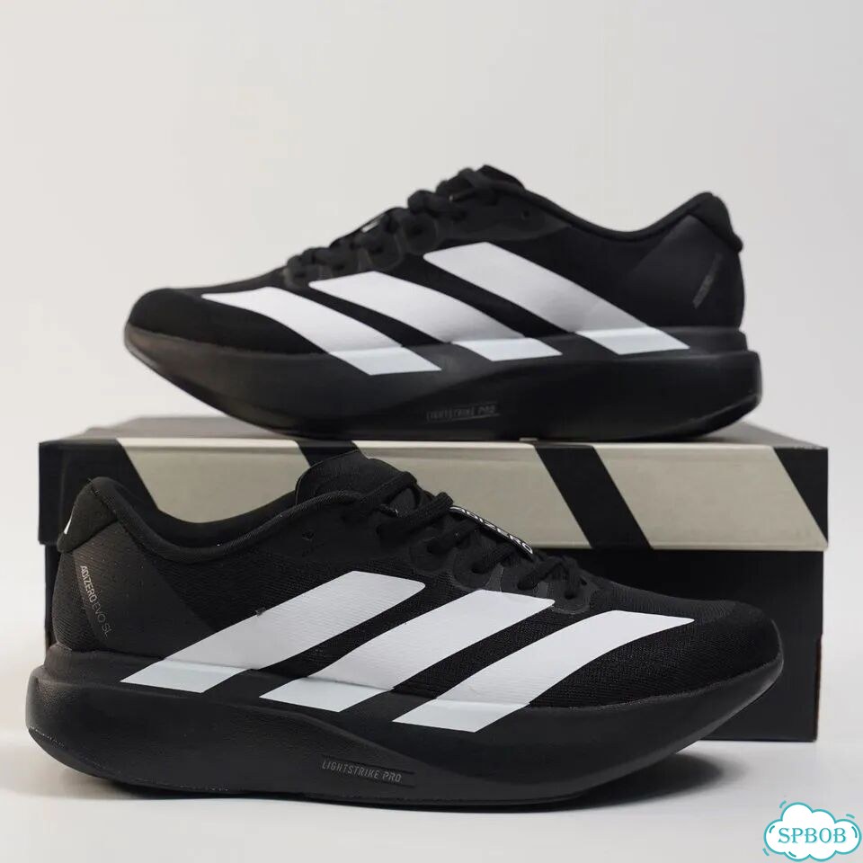 Adidas Adizero Evo SL Black White фото 7