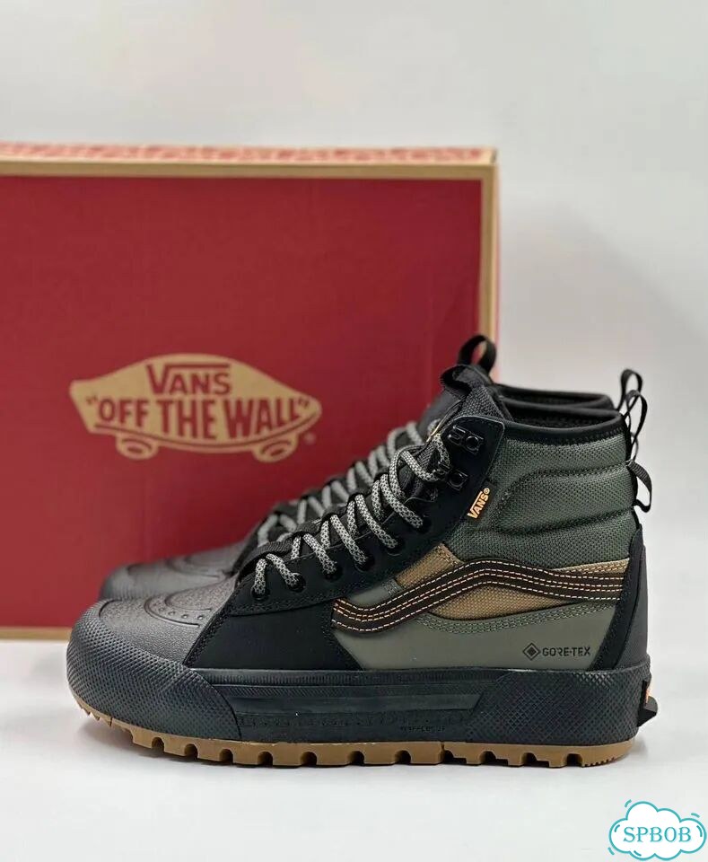 Vans SK8 Hi Gore-Tex MTE 3 (термо) Black Brown фото 1