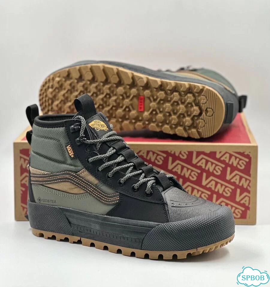 Vans SK8 Hi Gore-Tex MTE 3 (термо) Black Brown фото 3