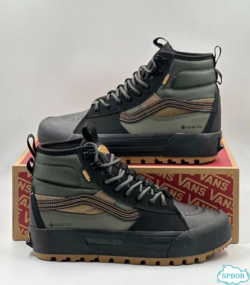 Vans SK8 Hi Gore-Tex MTE 3 (термо) Black Brown фото 4