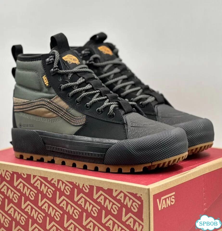 Vans SK8 Hi Gore-Tex MTE 3 (термо) Black Brown фото 5