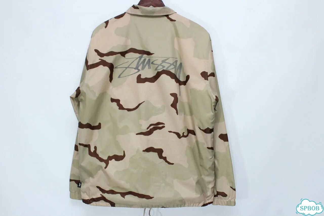 Stussy Coach Desert Camo Куртка L Ориг Джинсы фото 3