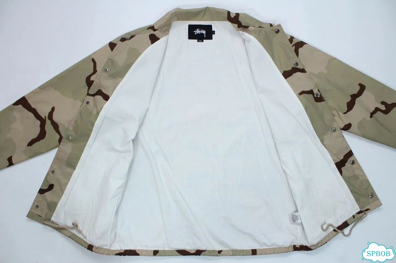 Stussy Coach Desert Camo Куртка L Ориг Джинсы фото 6