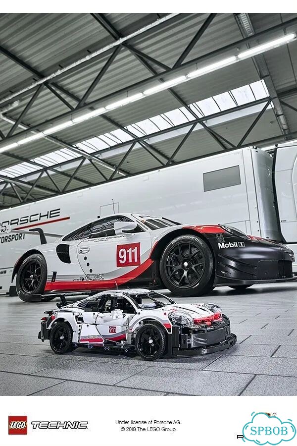 Lego technic porsche 911 gt3 фото 6