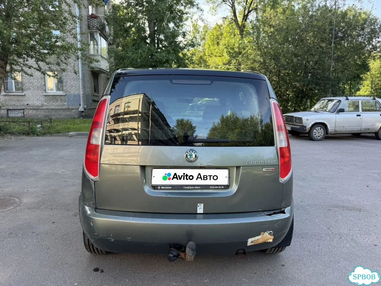 Skoda Roomster 1.6 MT, 2007, битый, 210 123 км фото 6