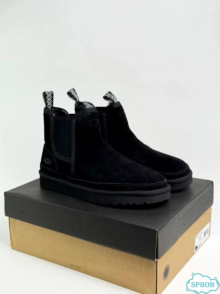 UGG Neumel Chelsea замш Black фото 1
