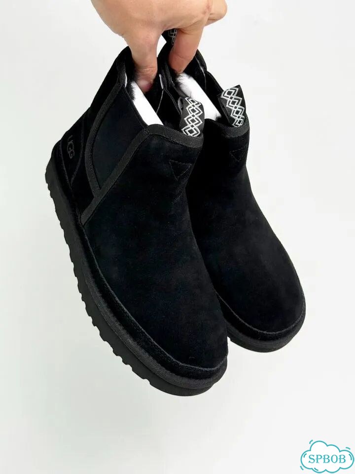 UGG Neumel Chelsea замш Black фото 2