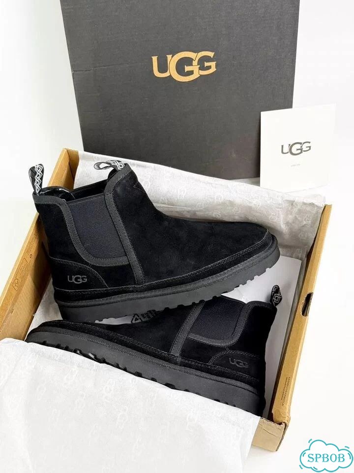 UGG Neumel Chelsea замш Black фото 8