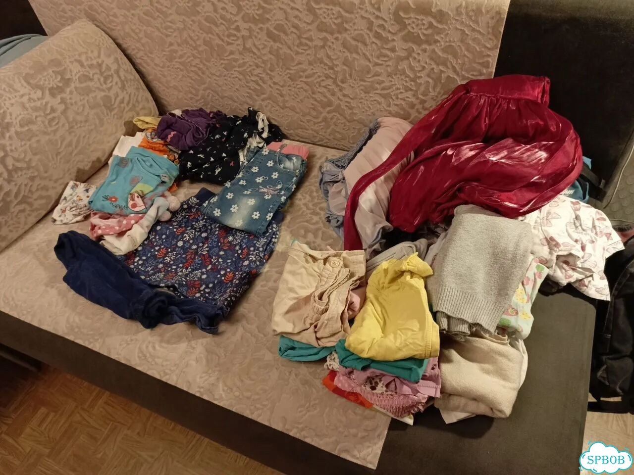 Вещи на девочку от 4-5 лет (110см и выше) пакетом фото 1