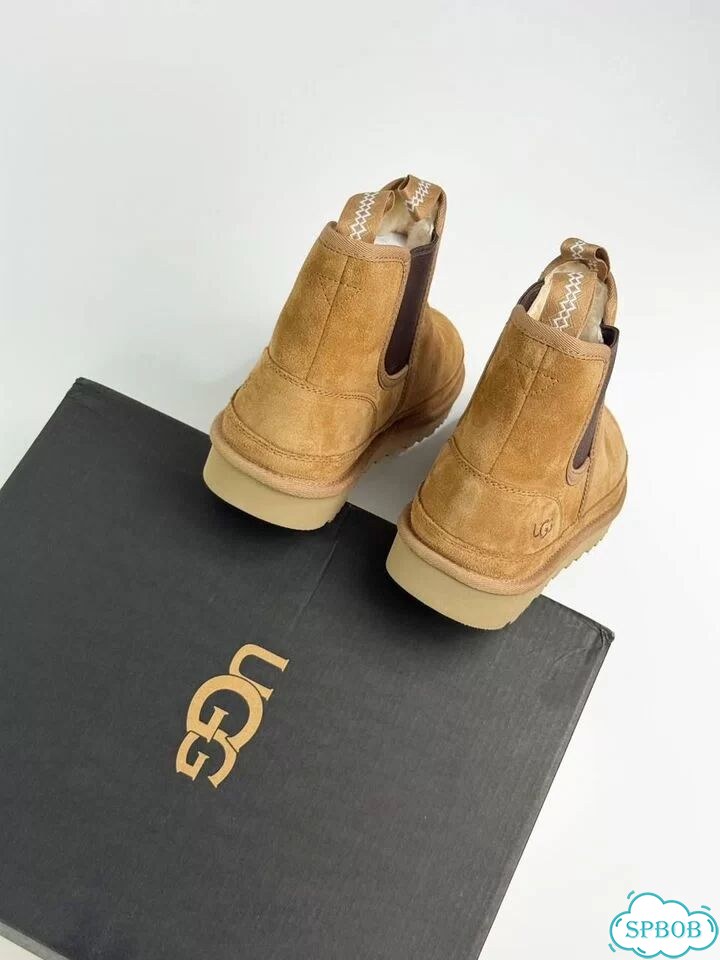UGG Neumel Chelsea замш Beige фото 1