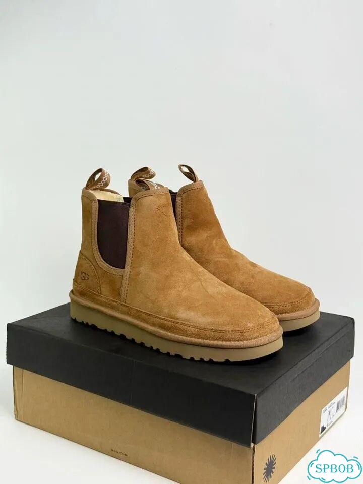 UGG Neumel Chelsea замш Beige фото 4