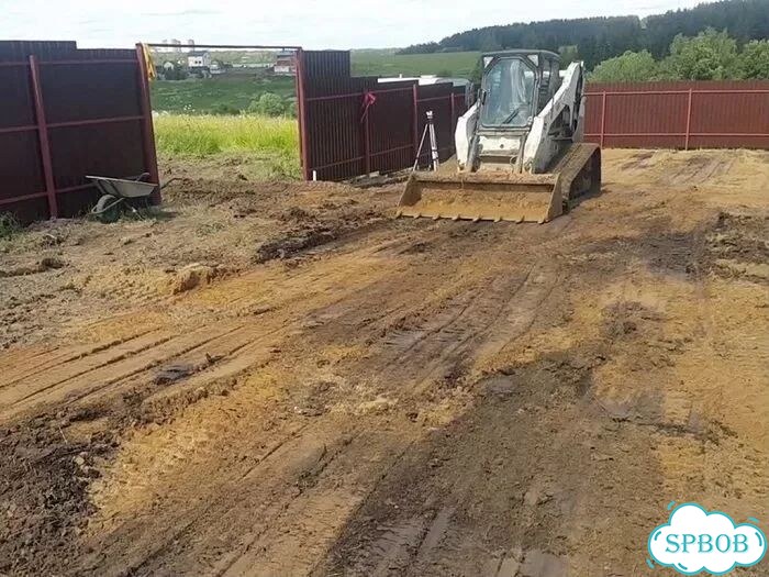 Благоустройство участка, дренаж, озеленение, газон фото 5
