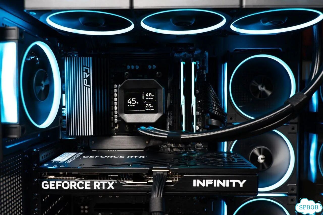 Игровой пк RTX 5070TI Ryzen 7 7800X3D 32/1000gb фото 4