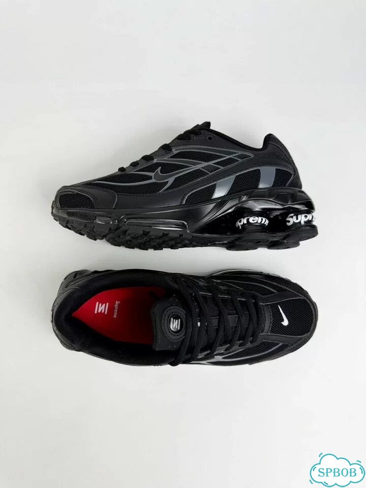 Supreme x Nike Shox Ride 2 Spring Black фото 1