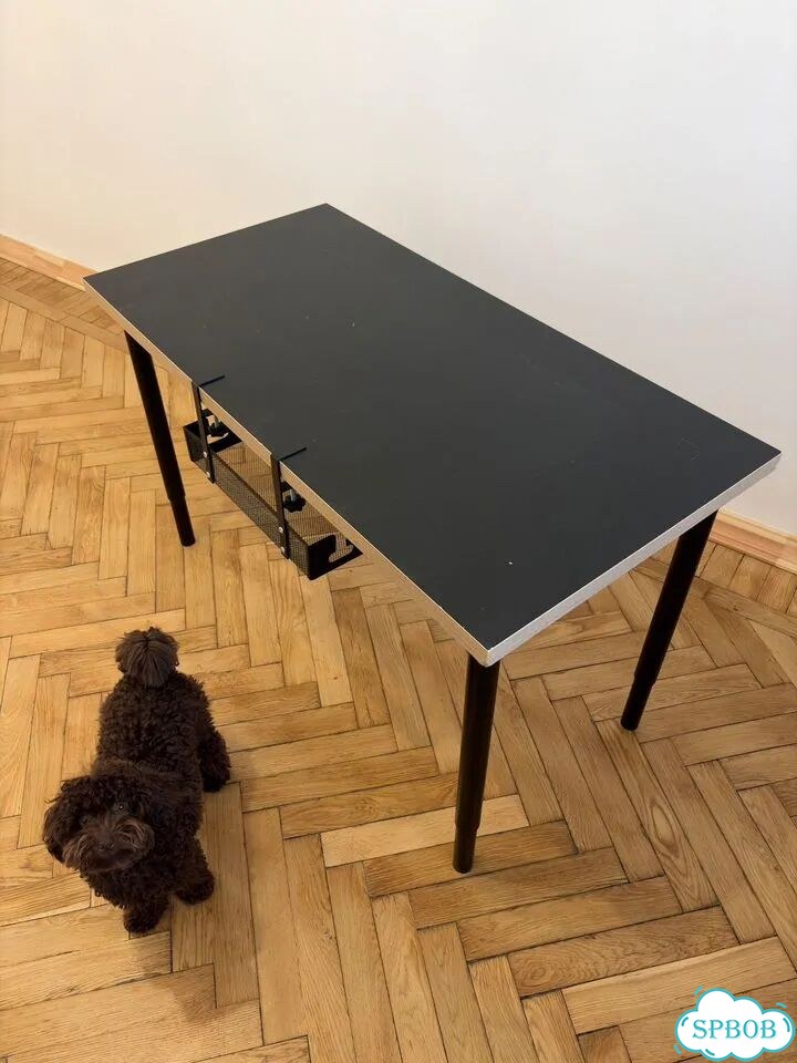 Стол IKEA черный 120 * 60 фото 1