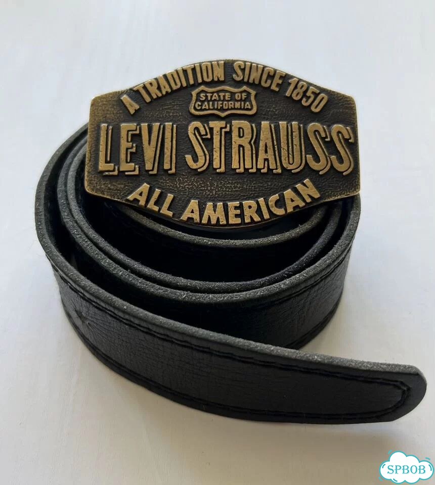 Levis Made in USA оригинал ремень кожаный фото 1
