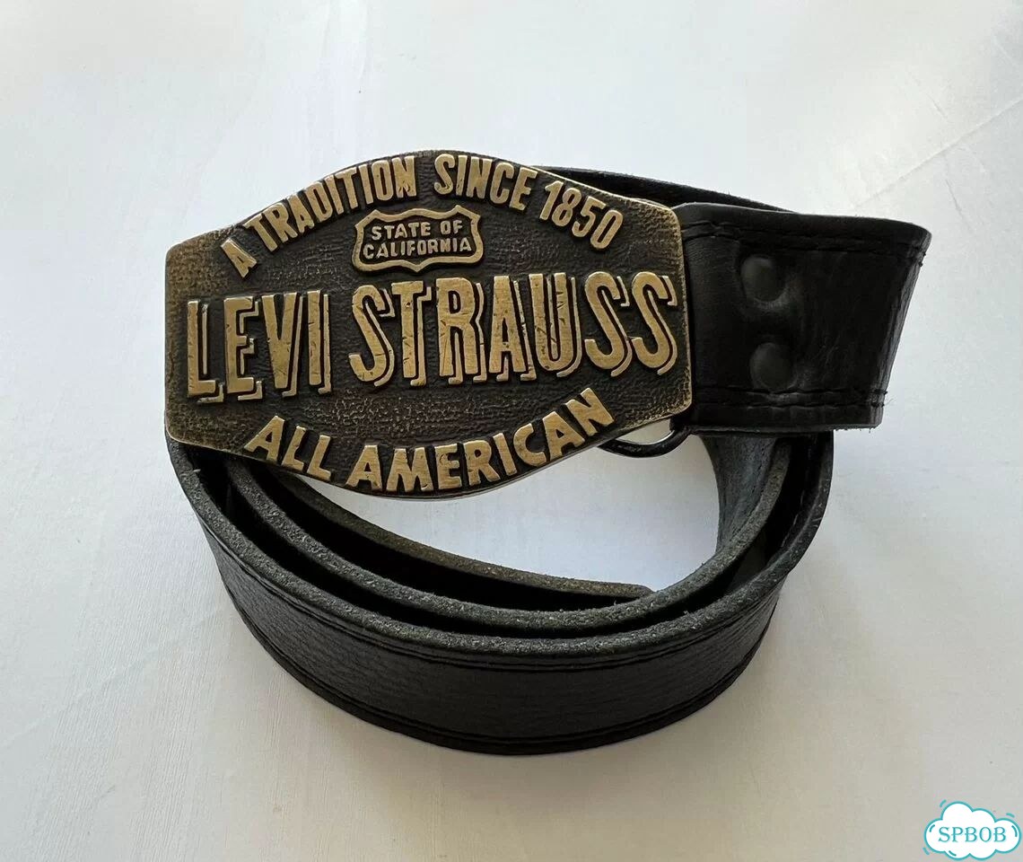 Levis Made in USA оригинал ремень кожаный фото 8