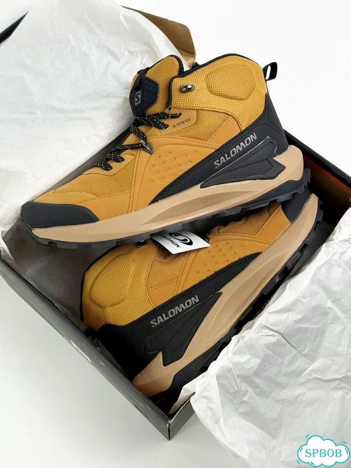 Salomon X Ultra 4 Mid Gore-Tex Brown Black фото 1