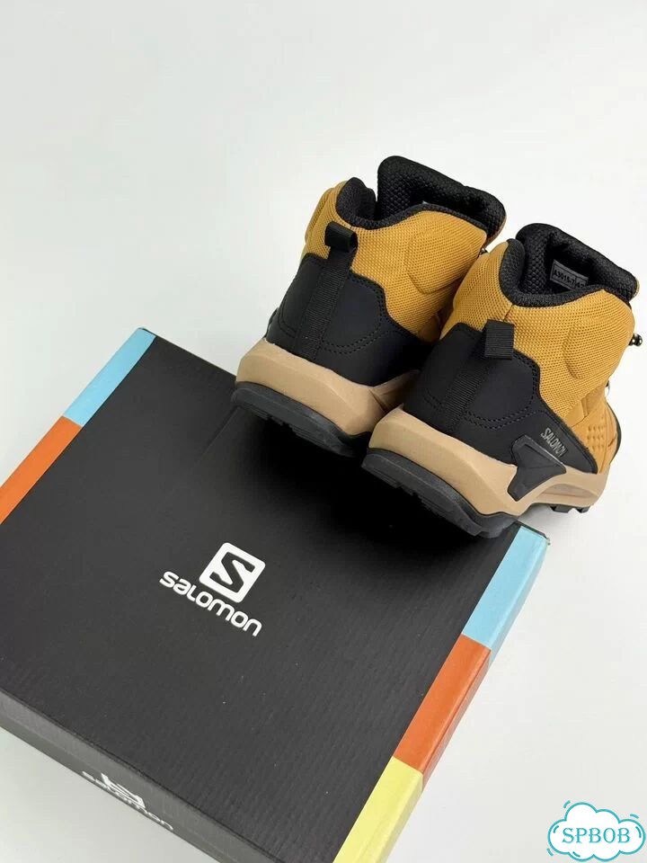 Salomon X Ultra 4 Mid Gore-Tex Brown Black фото 6