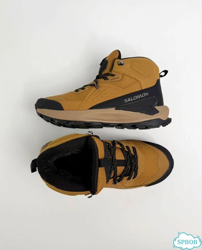 Salomon X Ultra 4 Mid Gore-Tex Brown Black фото 7