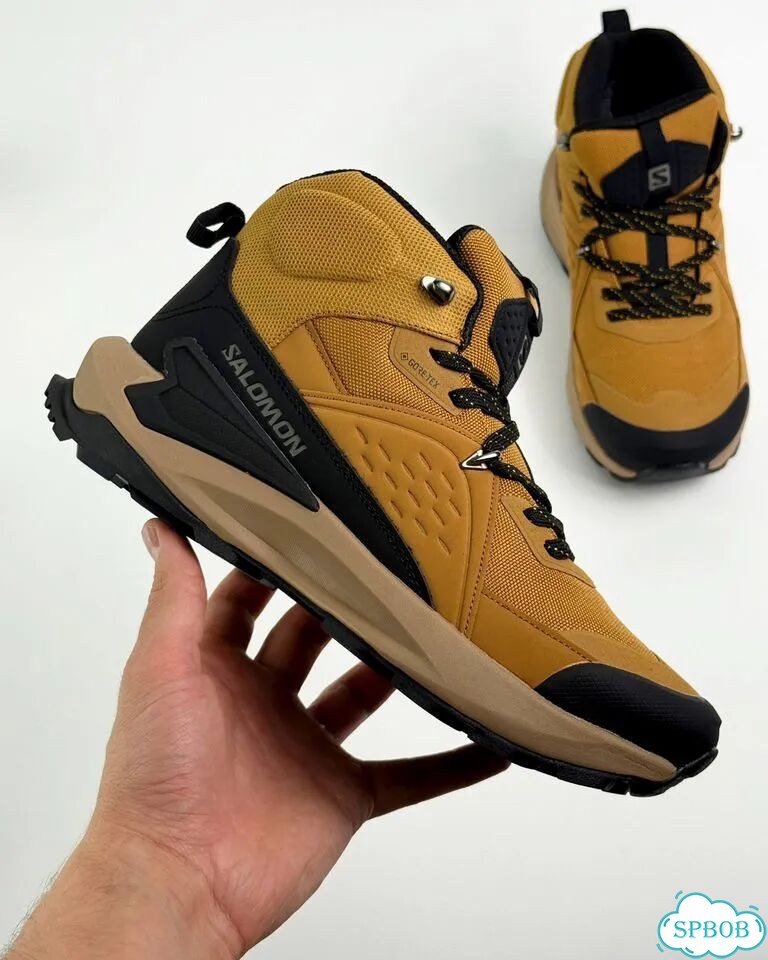 Salomon X Ultra 4 Mid Gore-Tex Brown Black фото 8