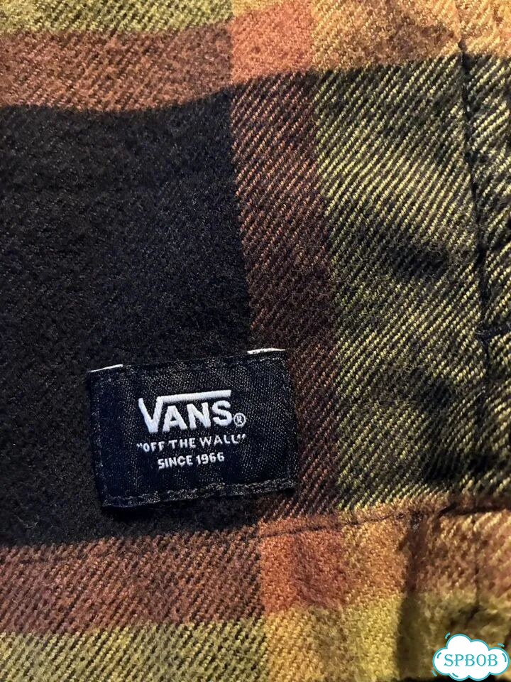 Мужская фланелевая рубашка vans купленная в Японии фото 3