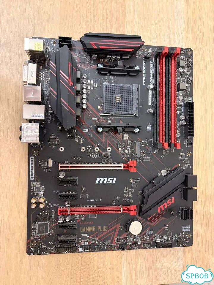 Материнская плата B450 Gaming Plus MSI AM4 фото 1