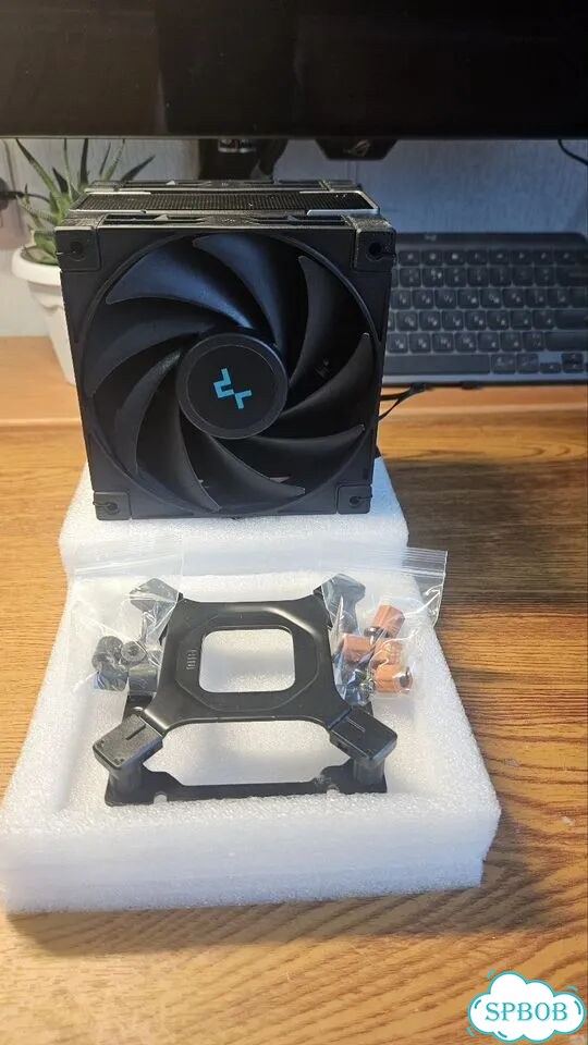 Deepcool ak400 zero dark plus фото 1