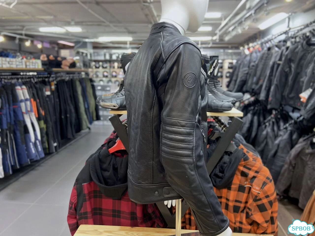 Мотокуртка dimox slayer mens perforated кожа фото 4