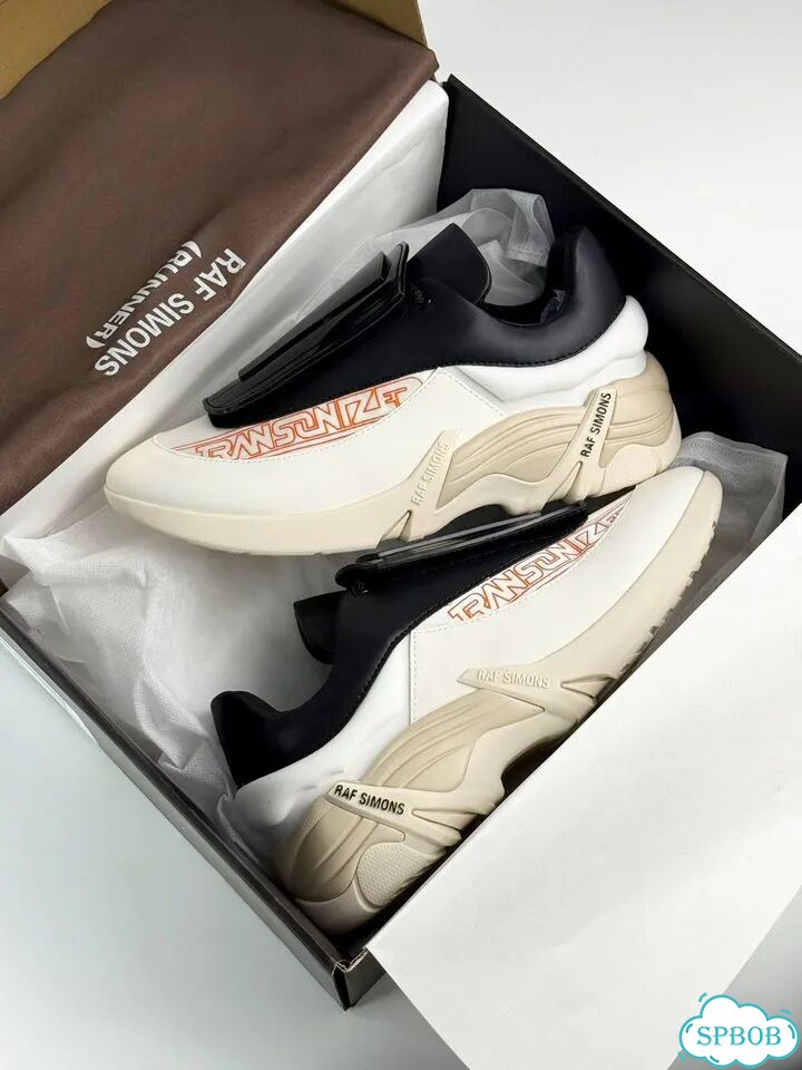 RAF Simons Antei Runner Black White фото 3