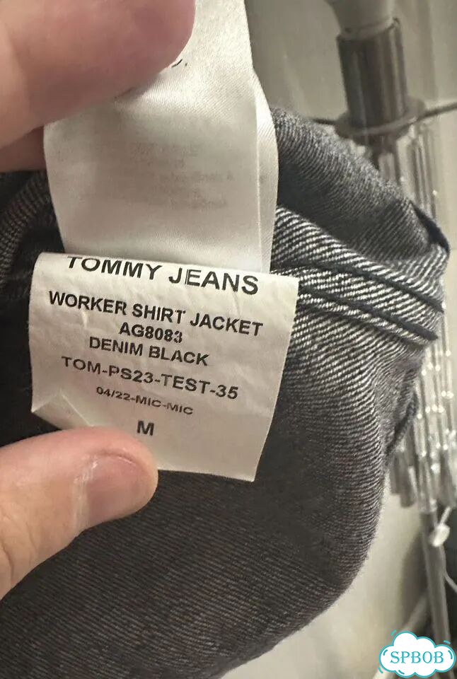 Джинсовая куртка-рубашка Tommy Jeans (Оригинал) фото 10
