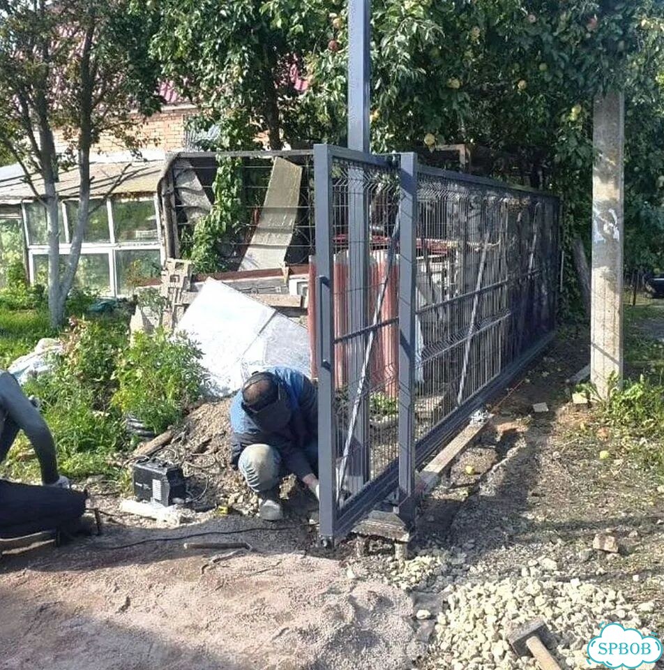 Забор из 3Д панелей фото 8