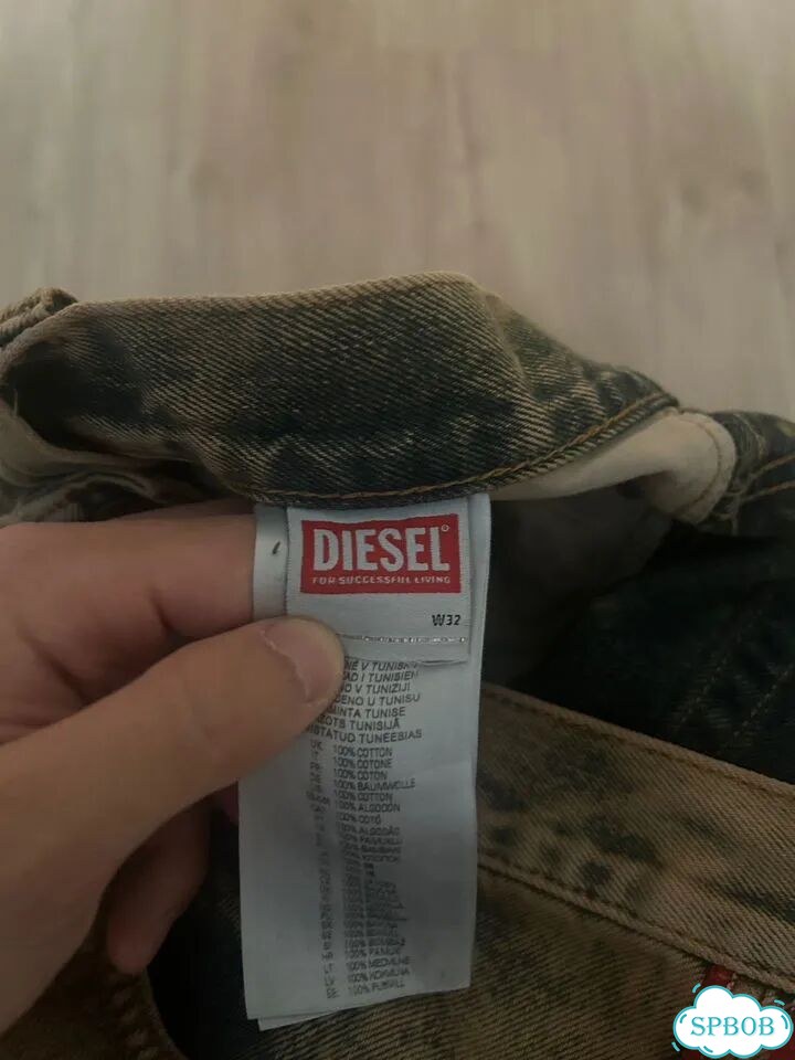 Джинсы diesel прямые фото 2