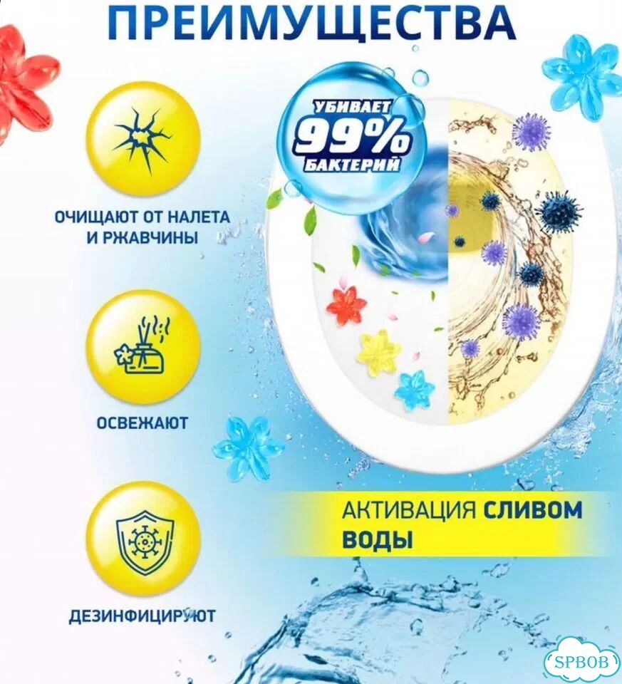 Чистящее средство для унитаза Гель в дозаторах фото 8