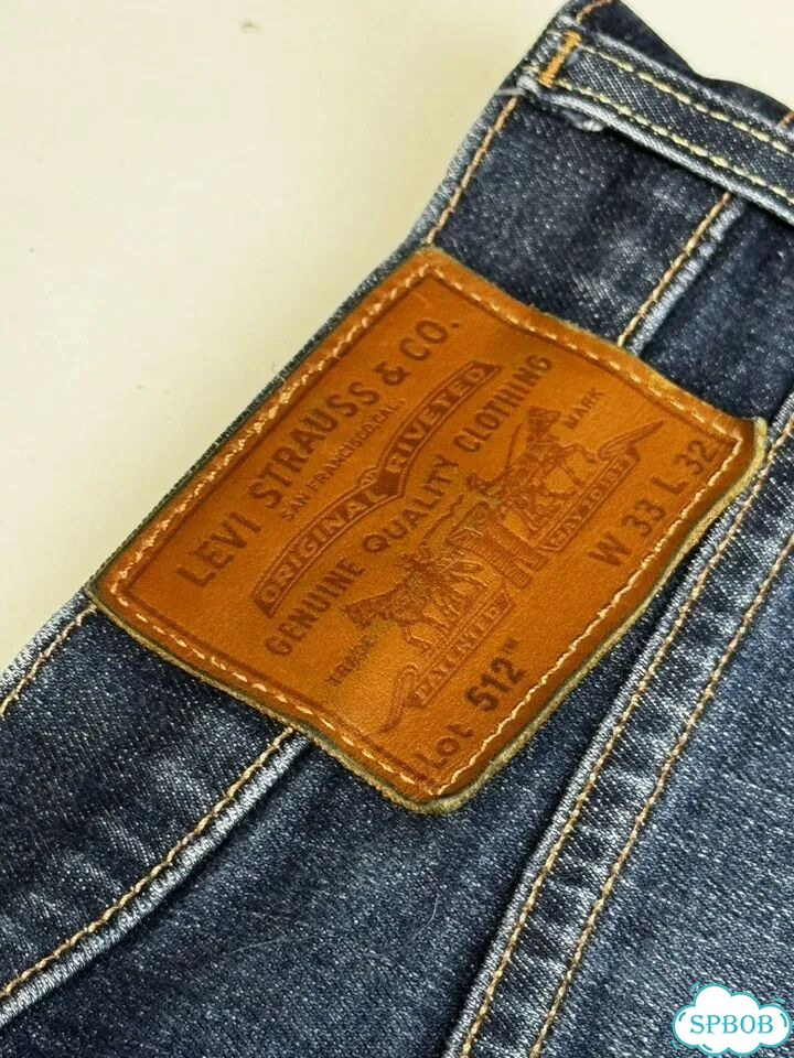 Мужские джинсы Levi's 512 (W33/L32) фото 9