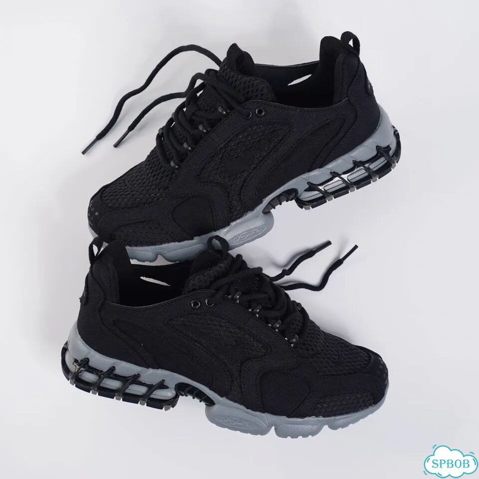 Nike x Stussy Air Zoom Spiridon Cage 2 Black Grey фото 1