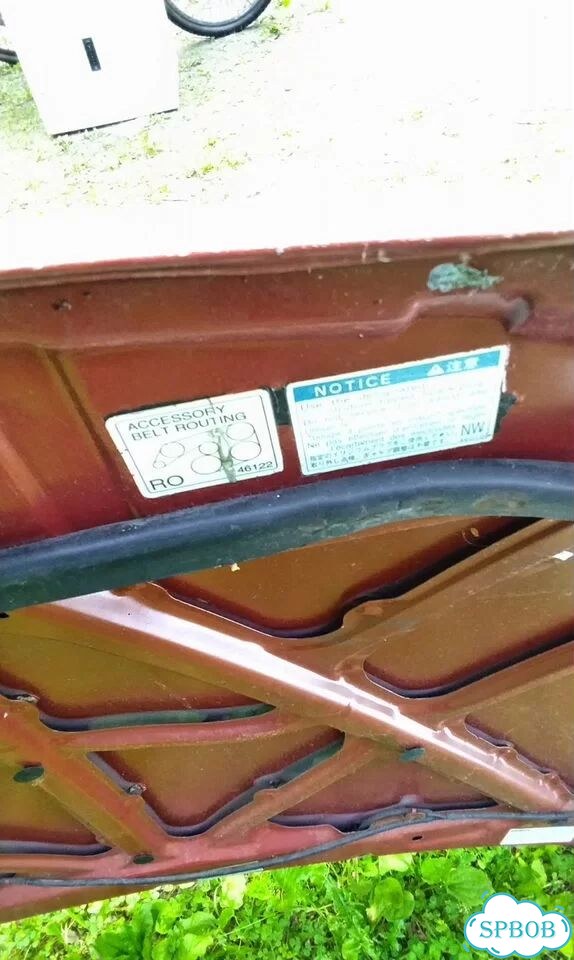 Капот от Toyota 2JZ-GE Mark 2 фото 3